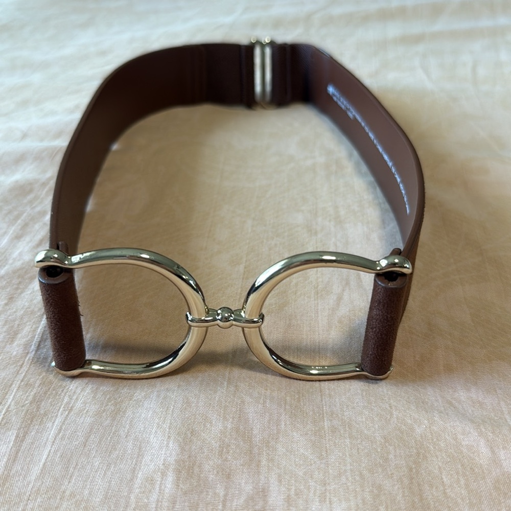 H&M Brown Horsebit Belt
